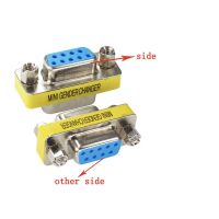 RS232 9 Pin Female to Female Gender Changer Converter PCExtensionAdapter ตนทางและปลายทาง (1pcs )- intl