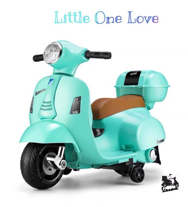 Kids Electric Vespa Scooter with Remote Control Mini Vespa Scooter Toy