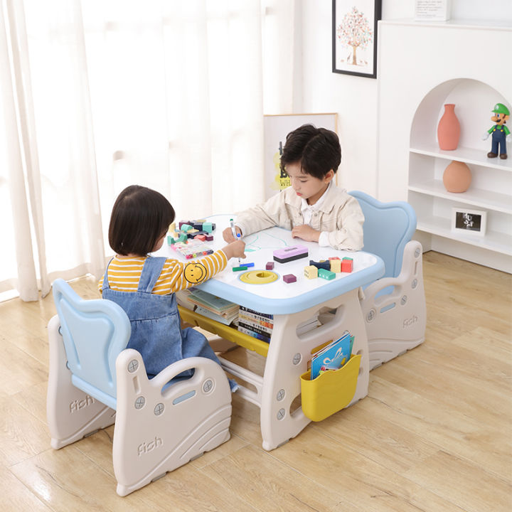 Baby Table Chair Set 3-6 Years Old Children's Desk Kindergarten Study