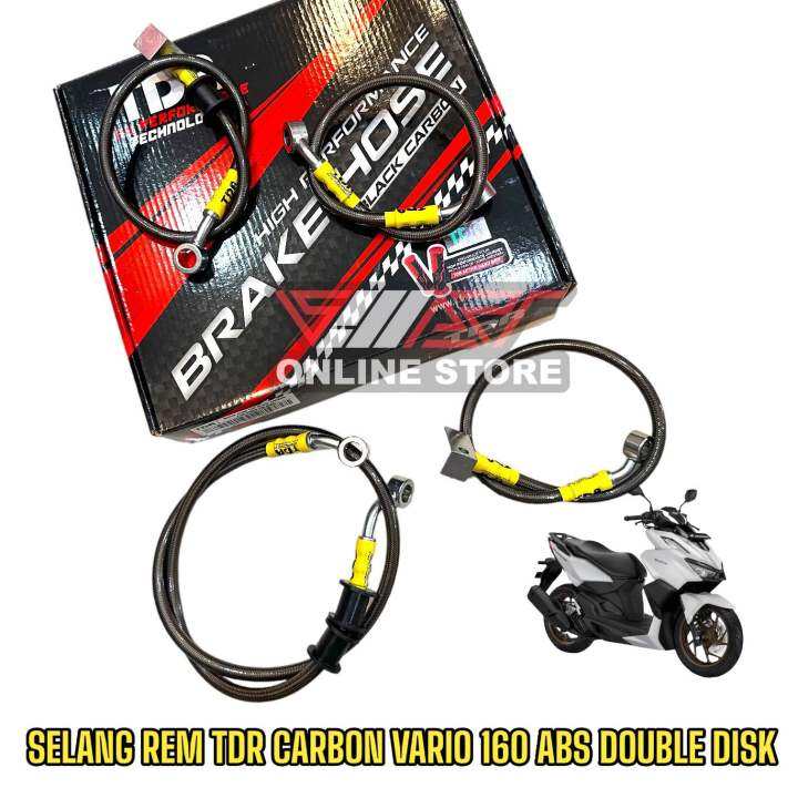 Selang Rem Tdr Carbon Vario Abs Double Disk Lazada Indonesia