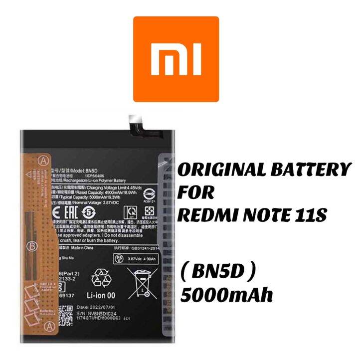 redmi note 11s battery capacity