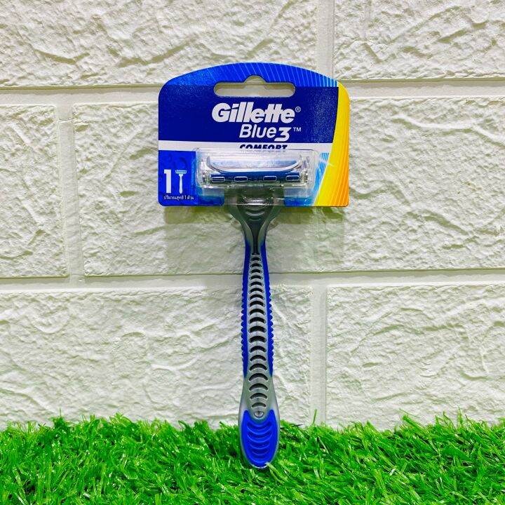 ORIGINAL GILLETTE BLUE 3 COMFORT DISPOSABLE RAZOR (1 PIECE) | Lazada