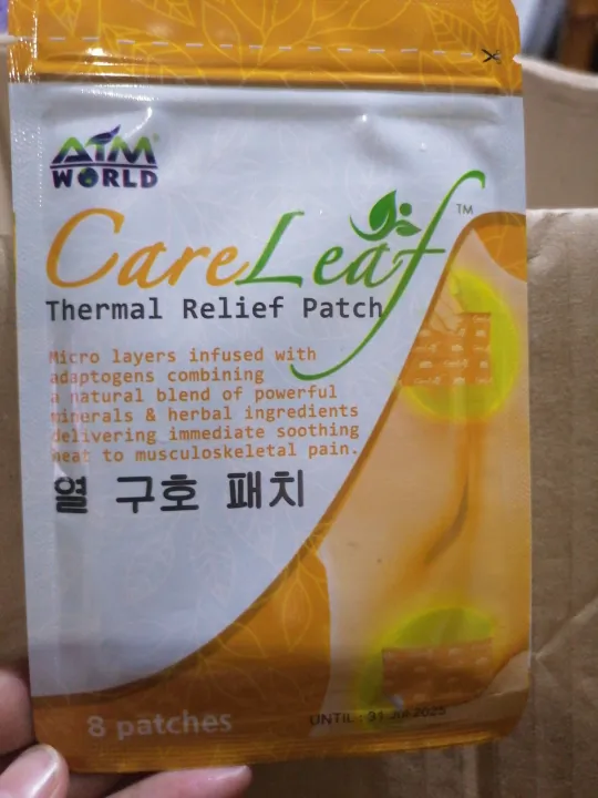 empowered consumerism care leaf thermal relief patch Lazada PH