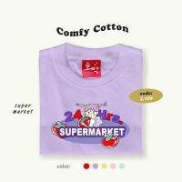 เสื้อยืดสไตล์เกาหลี ? ฟรีไซส์ Comfy Cotton 100%