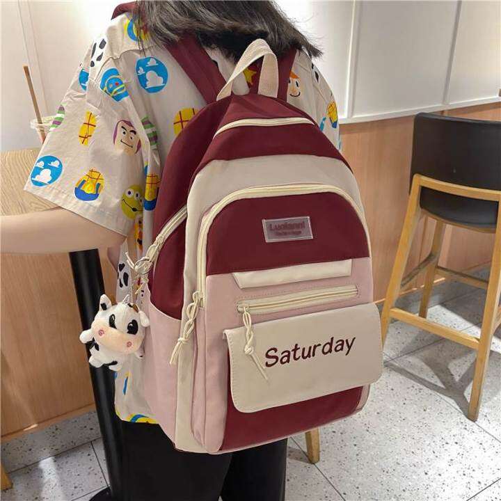 2023hh Japanese Ins Style Primary School Student Schoolbag Female