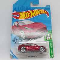 รถเหล็ก Hotwheels TESLA MODEL 3 (lz10)