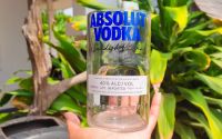 แก้ว ABSOLUT VODKA  แก้วจัดจากขวดAbsolut 700ml