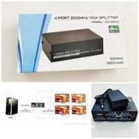 VGA SPLITTER 1X4 VGA SPLITTER 4 PORT/2-Port