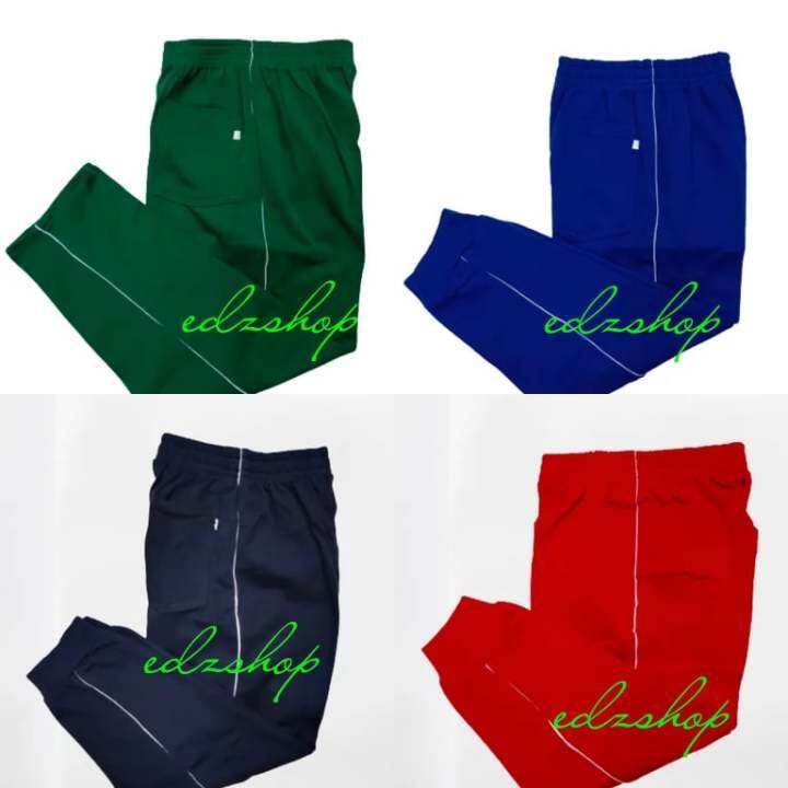 JOGGING PANTS SCHOOL UNIFORM.KIDS TO ADULT.ALL COLORS AVAILABLE Lazada PH