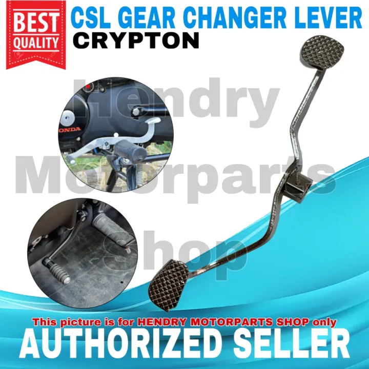 CSL GEAR CHANGER LEVER SHIFT PEDALS FOR YAMAHA CRYPTON JAPAN QUALITY