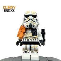 Sandtrooper Squad Leader : Star Wars 75290 Year 2020 - Lego minifigures ของแท้
