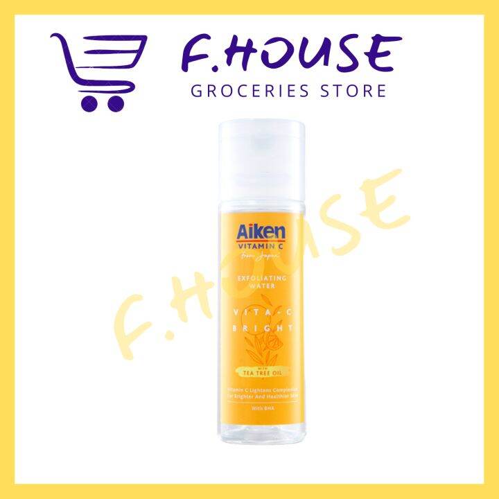 Aiken VitaC Bright Exfoliating Water (100ml) Lazada