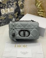 พร้อมส่ง กระเป๋าหนังแท้100% สีดำ สะพายข้าง ผญ ขนาด20ซม. dior leather100%