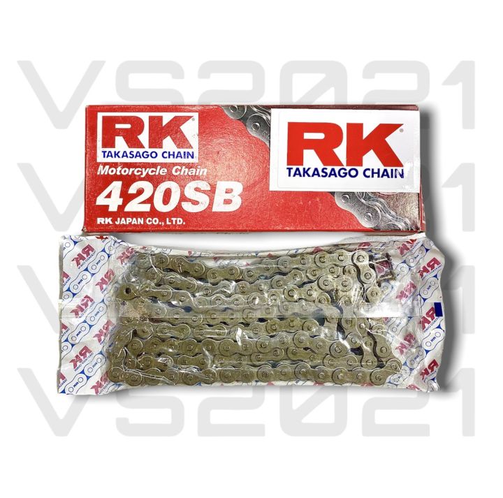 โซ่-rk-420-120-ข้อ-สีดำแบบติดรถ-โซ่-420-โซ่-rk-โซ่อาร์เค-โซ่มอไซค์-โซ่รถมอเตอร์ไซค์