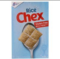 เจอเนอรอลมิลล์ ซีเรียลข้าวพองปราศจากกลูเตน General Mills Rice Chex Cereal Gluten Free 340g.