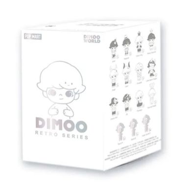 พร้อมส่ง 🤍🖤 Dimoo Retro Series Blind Box : Pop Mart