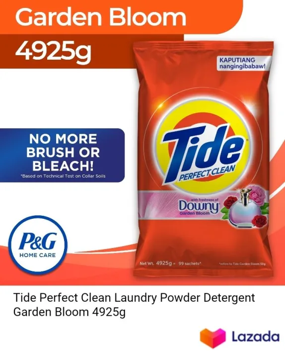 664 Ratings Tide Perfect Clean Garden Bloom Laundry Powder Detergent