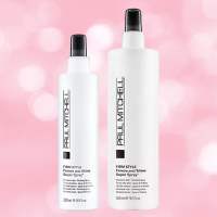 PAUL MITCHELL FIRM STYLE FREEZE AND SUPER SPRAY 250 500 ML. สเปรย์น้ำสูตรแข็งพิเศษไม่เป็นเกร็ด ฝ้า ขาวป้องกันแสงแดด