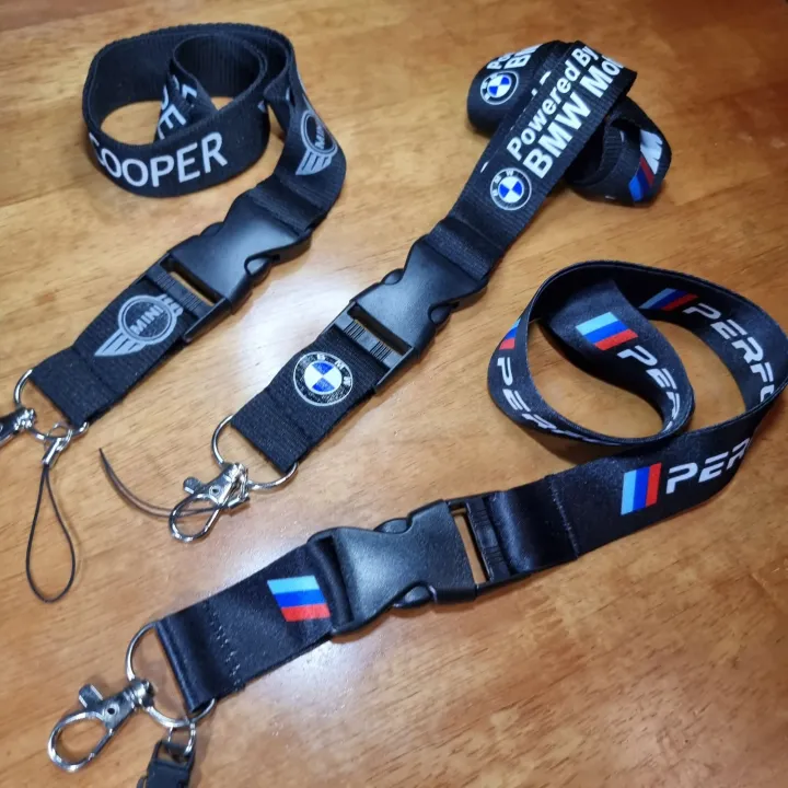 Lanyard Bmw Motorsport Performance Mini Cooper Tali Leher 挂绳颈带 Motorsport Motorcycle Automotive 3104