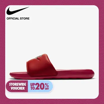 Red rose best sale nike slides