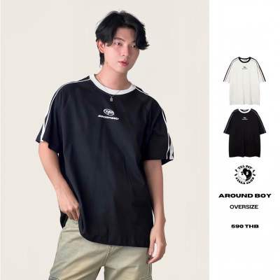 THEBOY-AROUND BOY OVERSIZE เสื้อยืดทรงโอเวอร์ไซส์