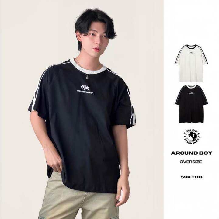 theboy-around-boy-oversize-เสื้อยืดทรงโอเวอร์ไซส์