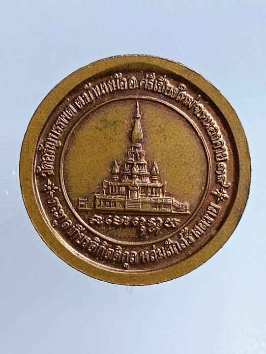 เหรียญหลวงปู่เหรียญ-สภาพสวย-เนื้อทองแดงผิวไฟ-รับประกันแท้