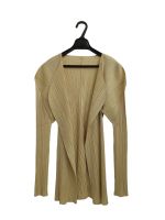 Used Pleasts please Issey Miyake Pleats cardigan