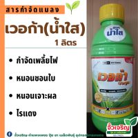 เวอก้า น้ำใส อะบาเม็กติน (1ลิตร) ใช้ป้องกัน กำจัด หนอนเจาะผล หนอนกินใบ เพลี้ยไฟ หนอนคืบ หนอนชอนใบ ไรแดง