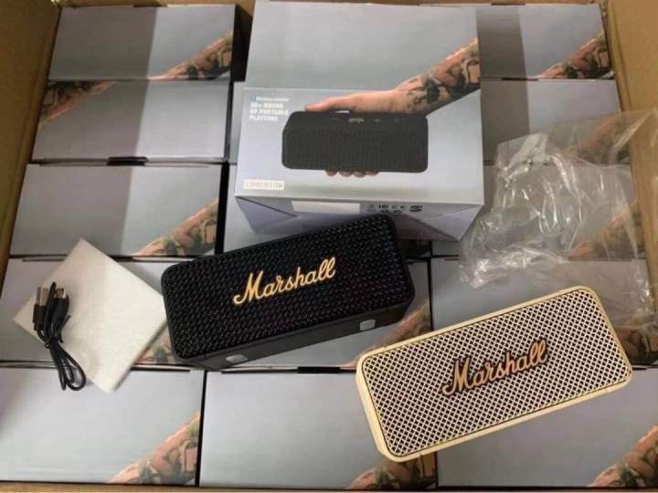 marshall-mg-2-ลำโพงบลูทูธไร้สายmarshall-emberton-ลำโพงพกพา-สีดำสีขาว