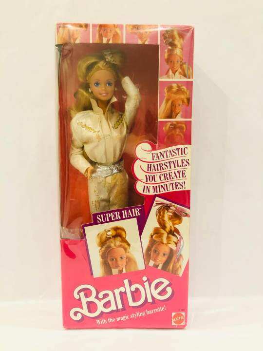Barbie Super Hair Mattel 1986 | Collector Taïwan NRFB | +17 Ans