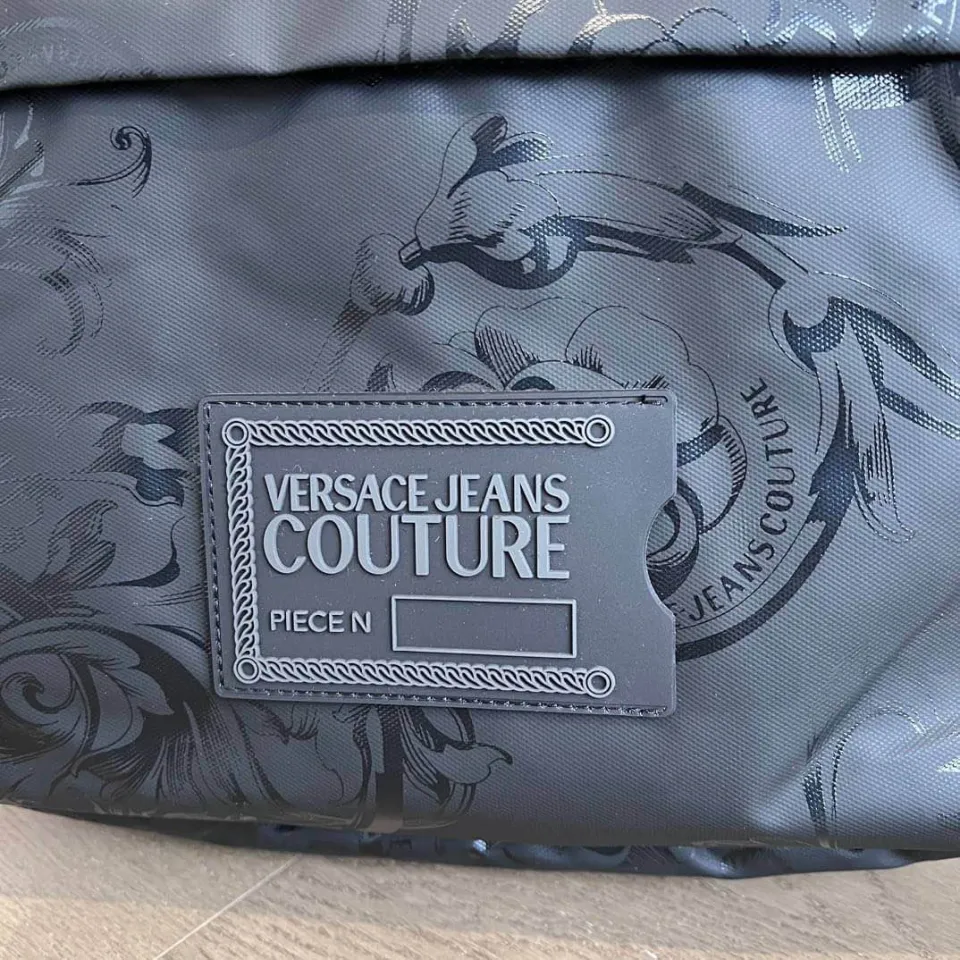 Versace Jeans Couture Baroque Print Cordura Backpack