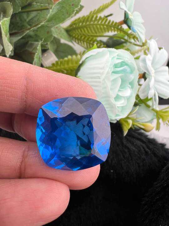 lab-blue-spinel-cushion-20x20mm-33cts-hardness-mohs-7