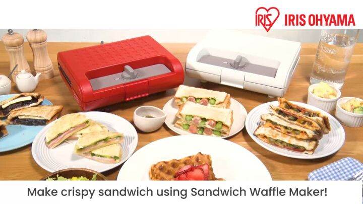 Iris Oyama Hot sandwich maker For direct fire gas fire only From Japan Y/N  2021