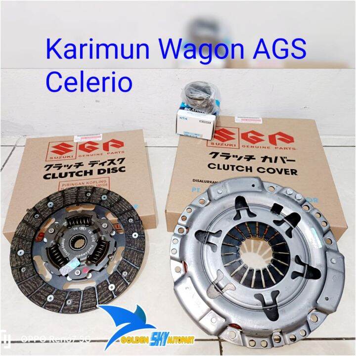 KOPLING SET DEKRUP MATAHARI+KAMPAS KOPLING+DEKLAHAR CLUTCH BEARING ...