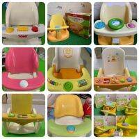 เก้าอี้อาบน้ำเด็ก  used เก้าอี้กินข้าวเด็ก ปรับนอนสระผมเด็กได้  baby chair