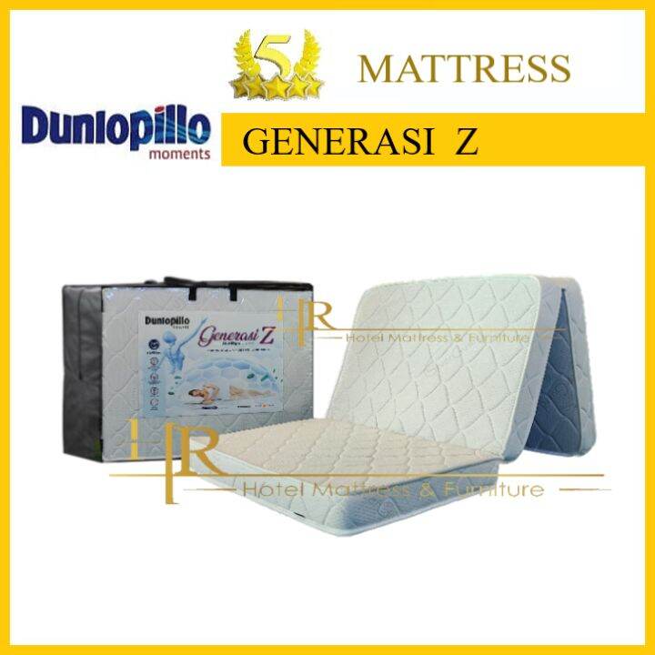 Dunlopillo Klasik Generasi Z Single Foldable 4” HR Home Delivery