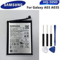 แบตเตอรี่ แท้ Samsung Galaxy A03 A03S Samsung Original Battery HQ-50SD แบต Samsung Galaxy A03 A03S Battery 4900/5000mAh + Free Tools GTW4