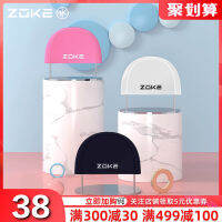 Zoke/ Zhouke หมวกว่ายน้ำหมวกว่ายน้ำสำหรับผู้ใหญ่ไซส์ใหญ่ป้องกันหูผมยาวสำหรับผู้หญิงหมวกว่ายน้ำเคลือบ PU สำหรับวัยรุ่นผู้ชาย