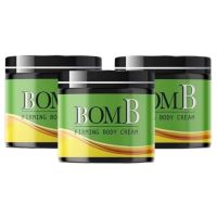 แท้ส่งฟรี [ 3 กระปุก ] BOMB บอม ครีมร้อนรีดไขมัน แขนขาใหญ่  พุงหนา เซลลูไลท์ ส่วนเกิน