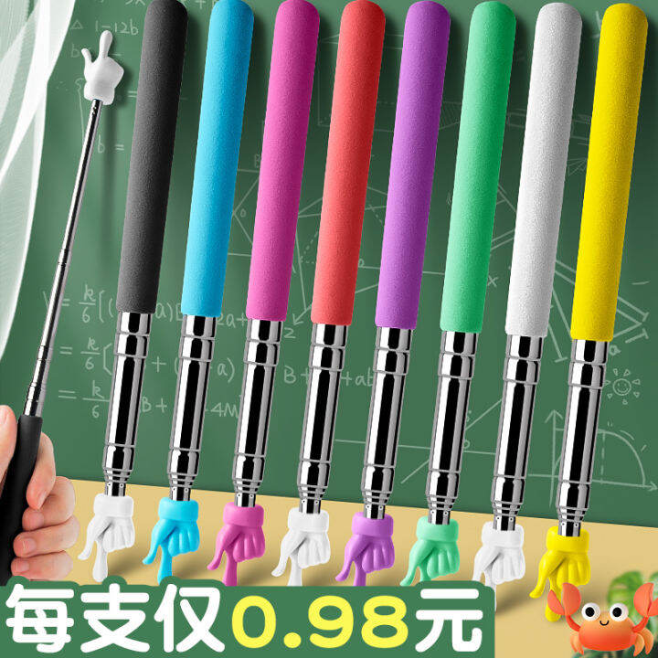 Finger Reading Stick Baton Finger Pointer Telescopic Pointer Teacher