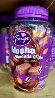 ช็อคโกแล็ตTango Mocha™ Almonds chips™  ช็อกโกแล็ตแทงโก้ม็อคค่า 50 ชิ้น อร่อยมาก ต้องลอง 8ตลาดกิมหยง8 X1 ขวด