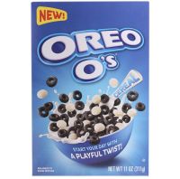 Oreo cereal รสชาติอร่อย กล่องใหญ่ 311g Made in Canada เริ่มต้นอาหารเช้าแสนอร่อย เคี้ยวกรุบกรอบด้วย crunchy oreo