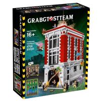 Compatible with Lego Ace 83001 Ghostbusters Headquarters Fire Fighting Building 75827 Building Block Toy 16001