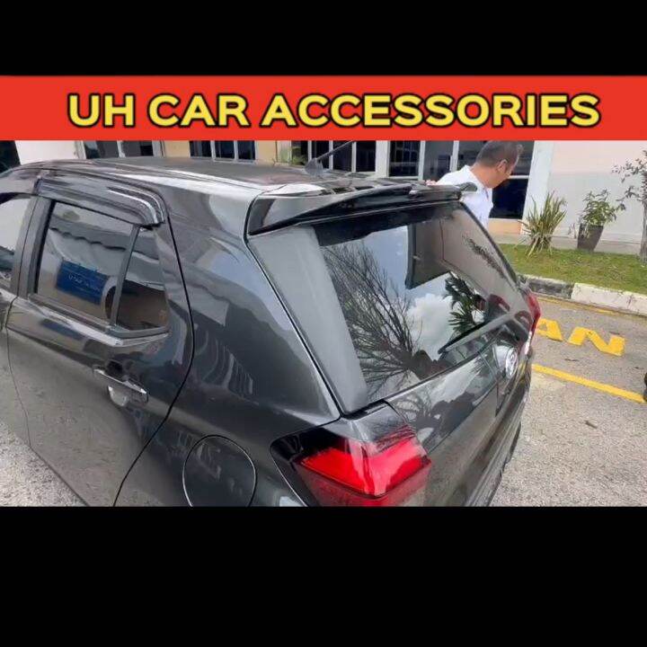 Perodua Axia Psm Ducktail Abs Spoiler With Paint Lazada