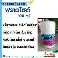 ฟราวไซด์ 100ml. ป้องกันจำจัดโรคเชื้อรา ในนาข้าว โรครากเน่า  โรคราน้ำค้าง โคนเน่า ข้าวตั้งท้อง