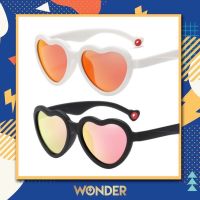 Kinchobabyshop SUN78 Mini heart sunglass #แว่นเด็ก #แว่นตาเด็ก กรอบหัวใจ เลนส์ปรอท แบรนด์ Wonderkid