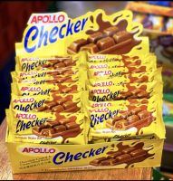 Apollo checker เวเฟอร์เคลือบช็อคโกแลต ขายดีมากก (มีของแถม)