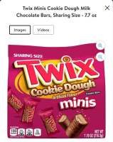 TWIX COOKIE DOUGH MINIS 218g