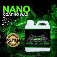 น้ำยาเคลือบเงาสีรถนาโน (ปริมาณ 1,000 ML.) Merci Nano Coating Wax (แถมฟรี ผ้าไมโครไฟเบอร์และขวดฟ๊อกกี้)